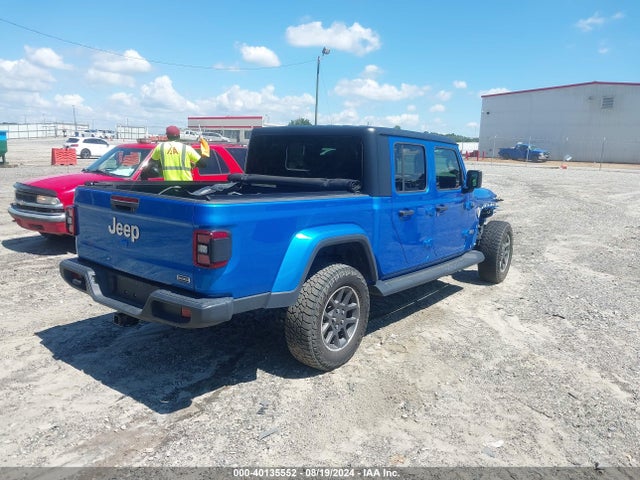 1C6HJTFG4NL179727 Jeep Gladiator Overland 4x4