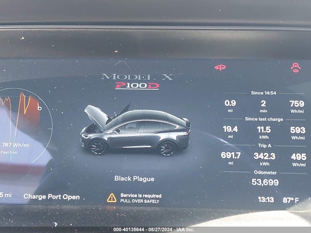 2017 TESLA MODEL X 5YJXCBE46HF052808 Photo 6