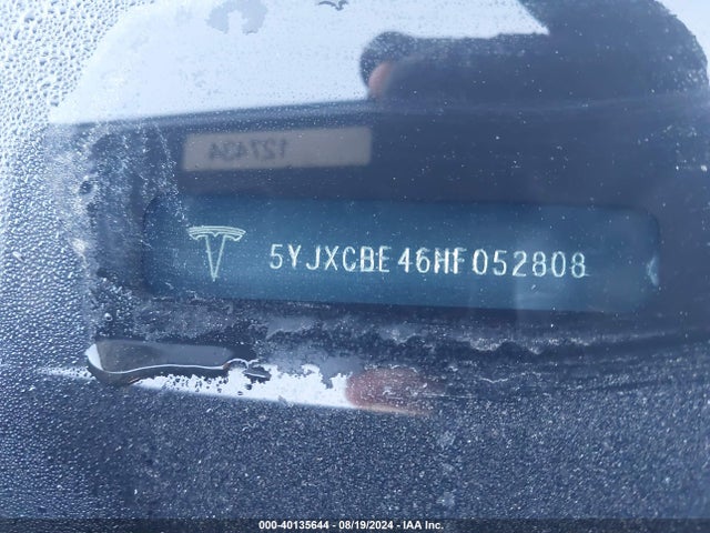2017 TESLA MODEL X 5YJXCBE46HF052808 Photo 8