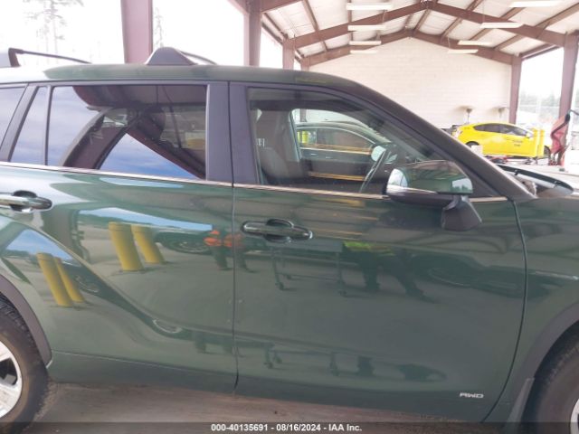 5TDBBRCH2PS564202 Toyota Highlander Hybrid Le