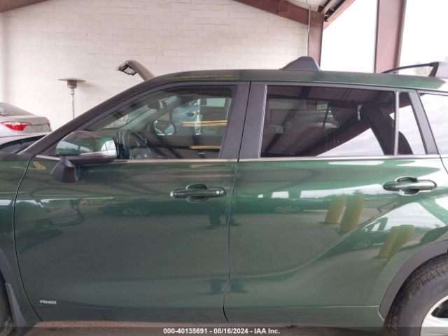 5TDBBRCH2PS564202 Toyota Highlander Hybrid Le