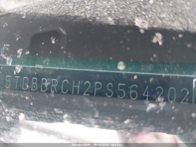 5TDBBRCH2PS564202 Toyota Highlander Hybrid Le