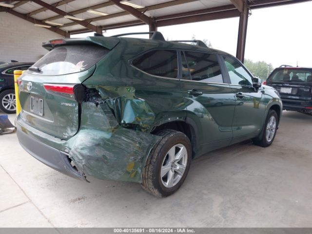 5TDBBRCH2PS564202 Toyota Highlander Hybrid Le