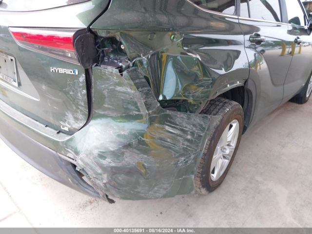 5TDBBRCH2PS564202 Toyota Highlander Hybrid Le