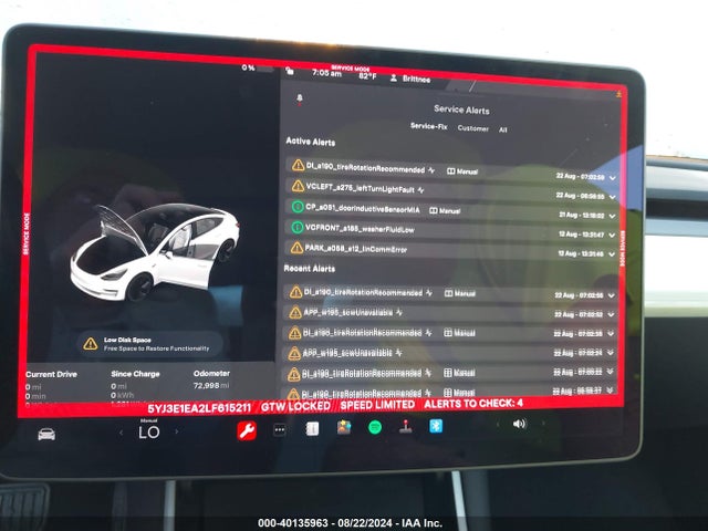 2020 TESLA MODEL 3 5YJ3E1EA2LF615211 Photo 6