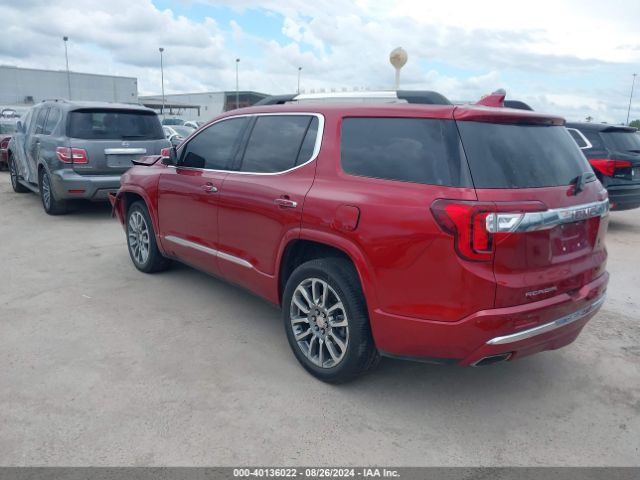 1GKKNPLS0NZ160662 GMC Acadia Fwd Denali