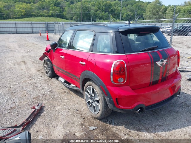 2012 MINI COOPER S COUNTRYMAN WMWZC5C53CWL63670 Photo 2