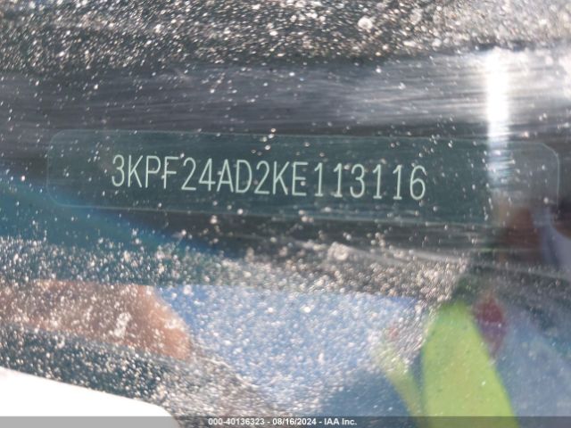 3KPF24AD2KE113116 KIA Forte Lxs