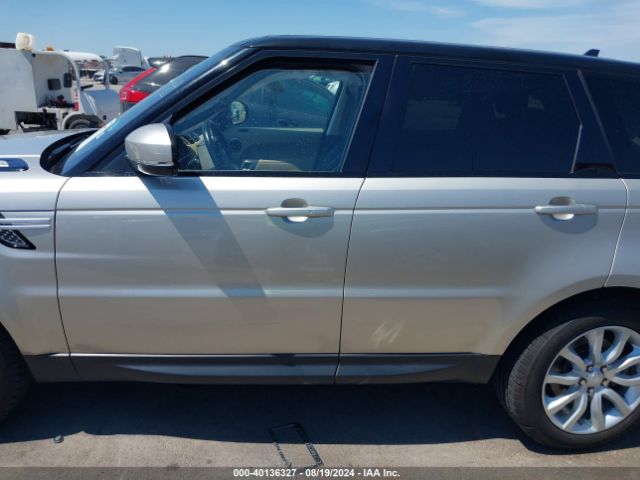 SALWR2PFXGA590114 Land Rover Range Rover Sport 3.0l V6 Supercharged Hse