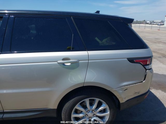SALWR2PFXGA590114 Land Rover Range Rover Sport 3.0l V6 Supercharged Hse