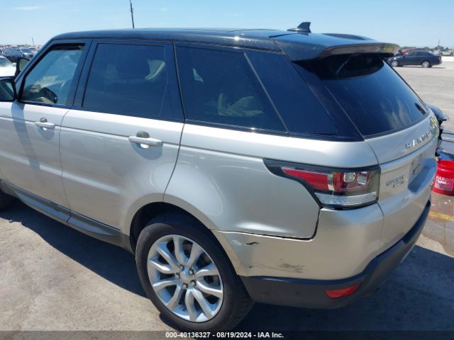 SALWR2PFXGA590114 Land Rover Range Rover Sport 3.0l V6 Supercharged Hse