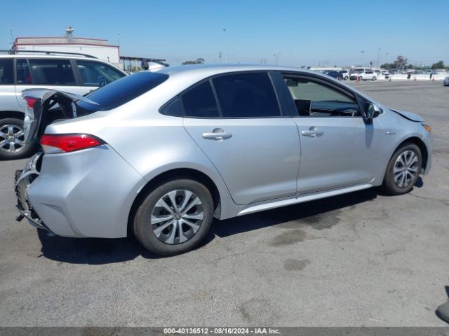 JTDEBRBE2LJ011562 Toyota Corolla Hybrid Le