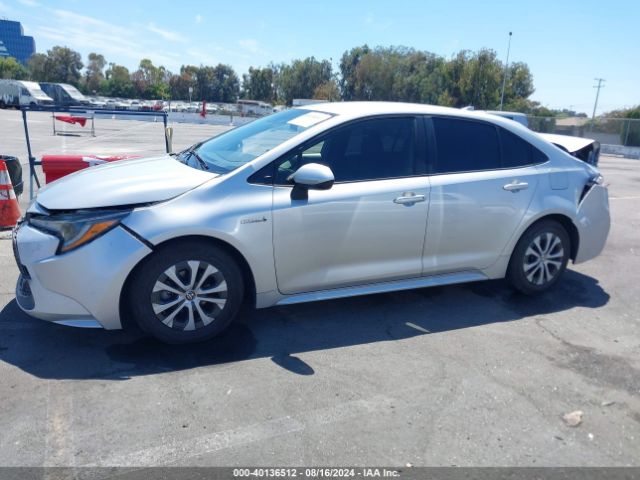 JTDEBRBE2LJ011562 Toyota Corolla Hybrid Le