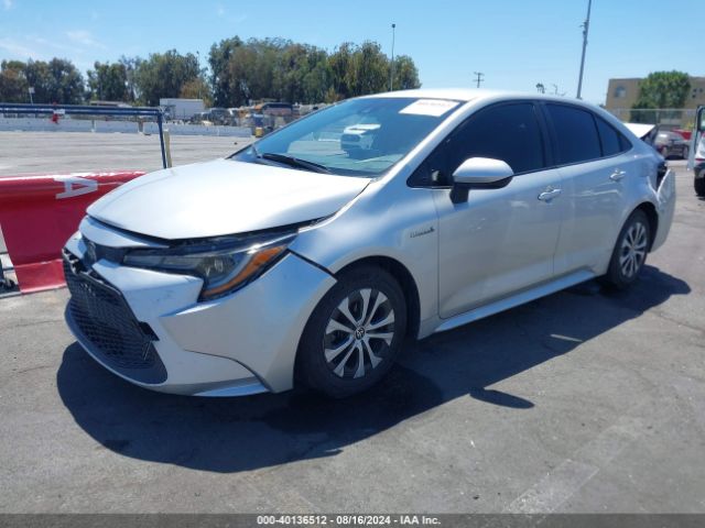 JTDEBRBE2LJ011562 Toyota Corolla Hybrid Le