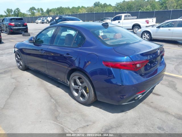 ZARFAEBN8J7565219 Alfa Romeo Giulia Rwd