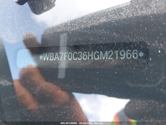 WBA7F0C36HGM21966 BMW 750i
