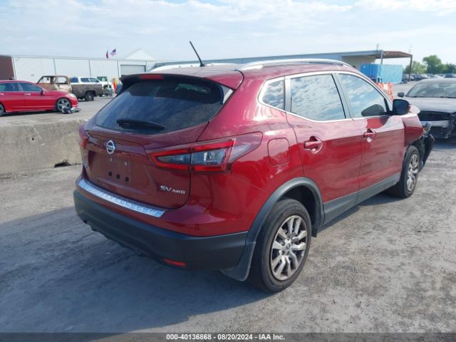 JN1BJ1BW0NW480089 Nissan Rogue Sport Sv Awd Xtronic Cvt