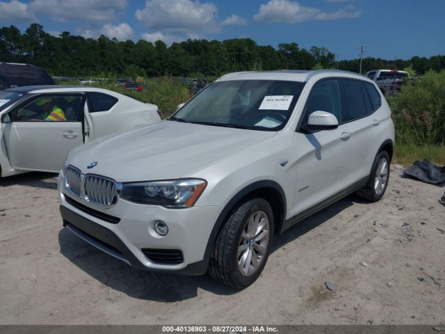 5UXWZ7C33H0X39405 BMW X3 Sdrive28i