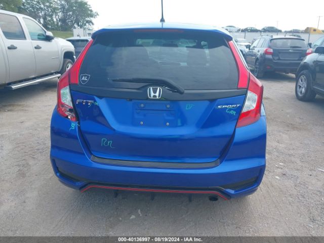 3HGGK5H60JM734281 Honda Fit Sport