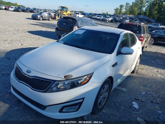 KIA Optima Lx 2014 5XXGM4A71EG283648 Image 2