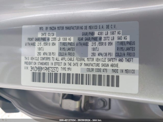 Mazda Cx-30 2.5 S Select Sport 2024 3MVDMBBM1RM672370 Image 9