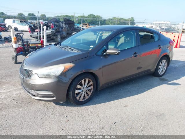 KNAFX4A63F5333012 KIA FORTE LX