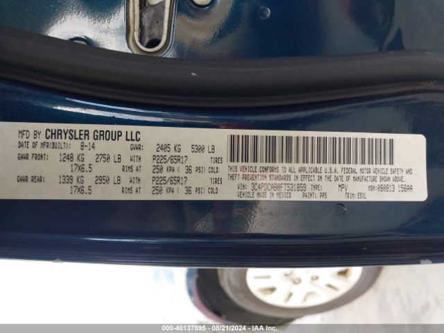 3C4PDCAB0FT531859 Dodge Journey American Value Pkg