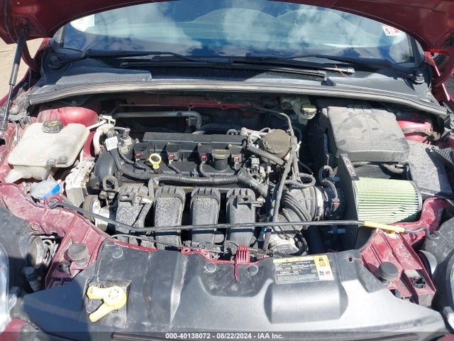 Ford FOCUS SE 2014 1FADP3F29EL202127 Image 10