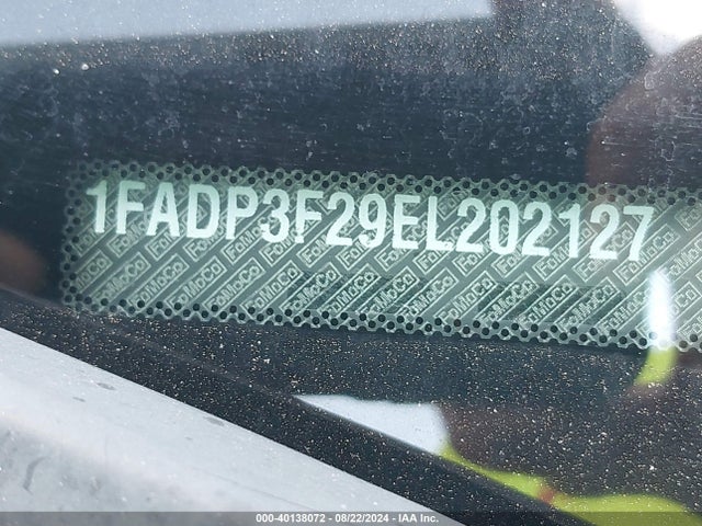 Ford FOCUS SE 2014 1FADP3F29EL202127 Image 9