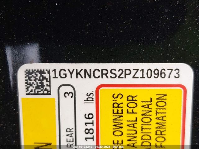 1GYKNCRS2PZ109673 Cadillac Xt5 Fwd Premium Luxury