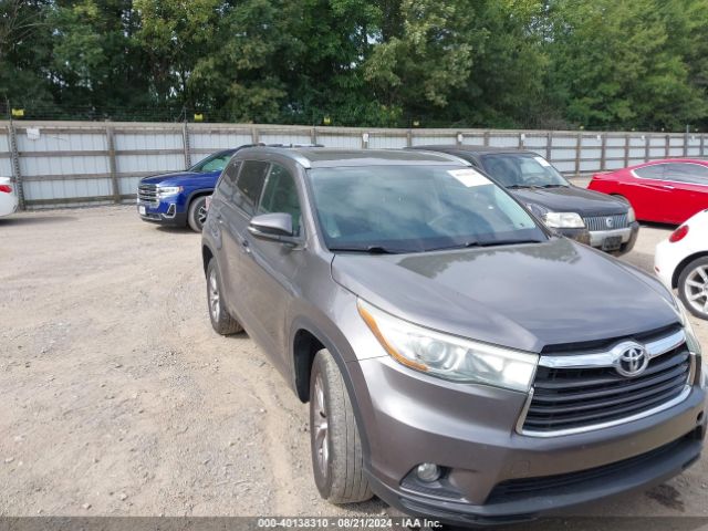 5TDKKRFH4FS058705 Toyota Highlander Xle V6