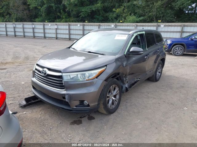 5TDKKRFH4FS058705 Toyota Highlander Xle V6
