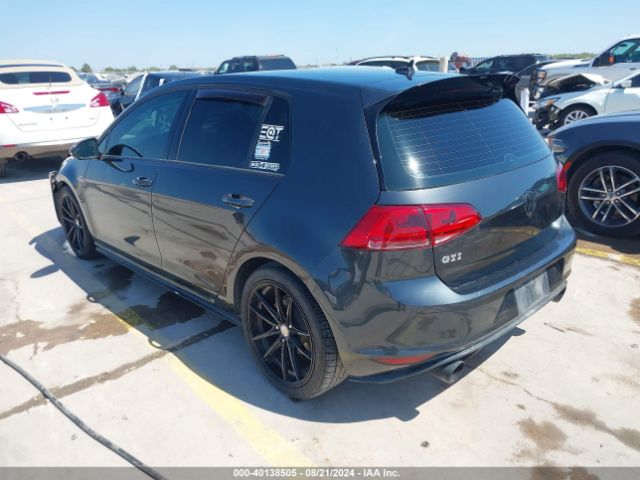 3VW5T7AU1FM028142 Volkswagen Golf Gti 2.0t Se 4-door