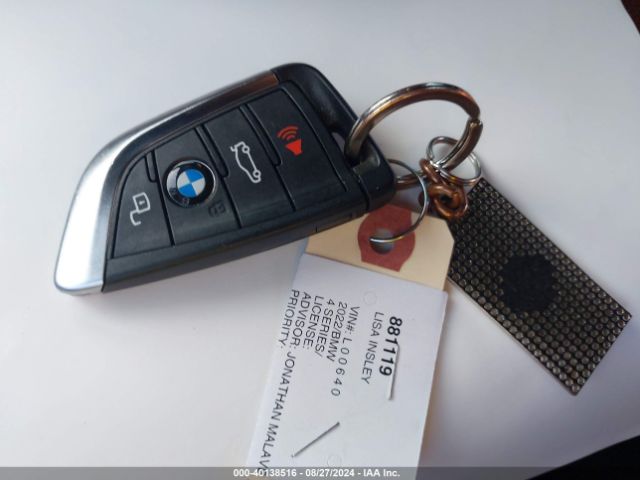 WBA23AT05NCL00640 BMW 430I