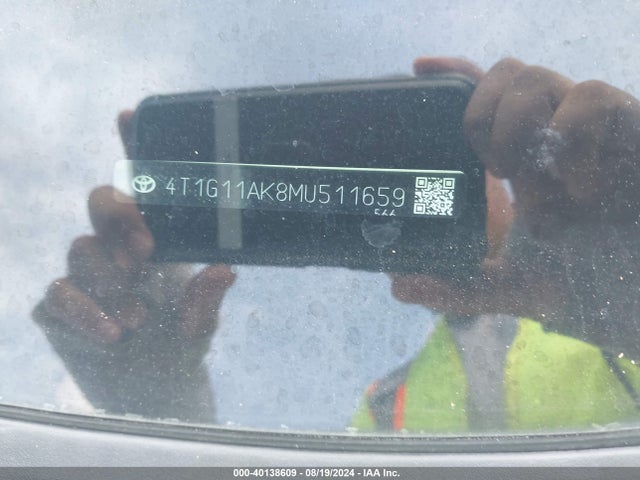 Toyota CAMRY SE 2021 4T1G11AK8MU511659 Image 9
