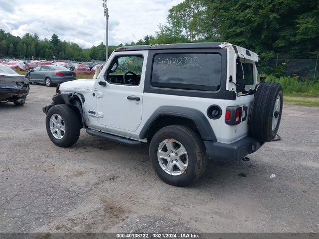 1C4HJXAG2MW872316 Jeep Wrangler Sport S 4x4