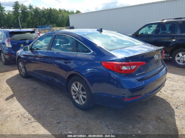 5NPE24AF9HH452702 Hyundai SONATA SE