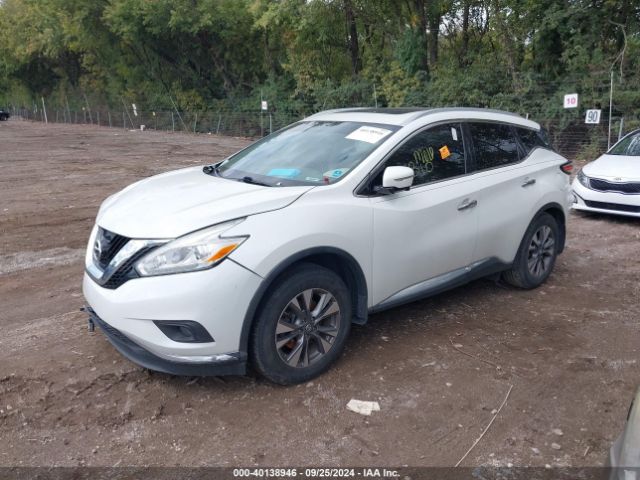 5N1AZ2MHXFN257292 Nissan MURANO SL