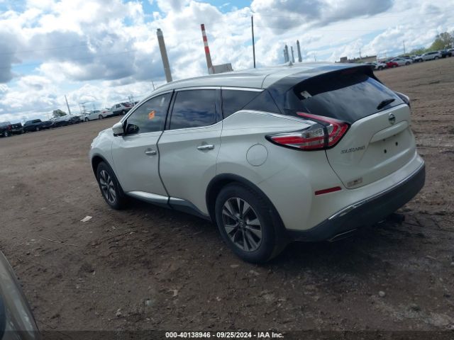 5N1AZ2MHXFN257292 Nissan MURANO SL