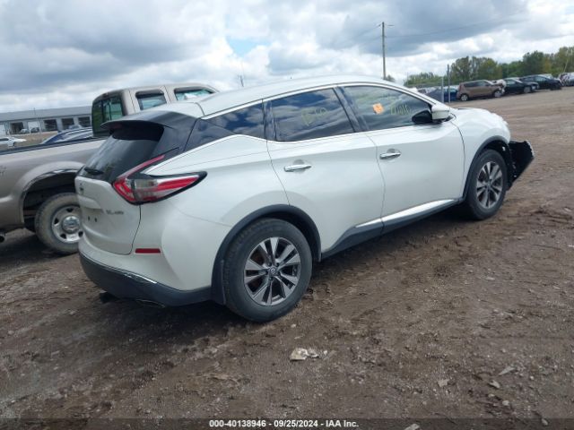 5N1AZ2MHXFN257292 Nissan MURANO SL