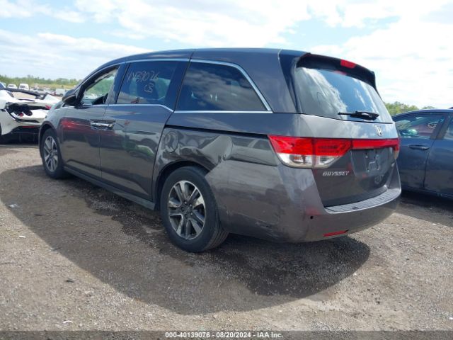 5FNRL5H95FB062762 Honda Odyssey Touring/touring Elite