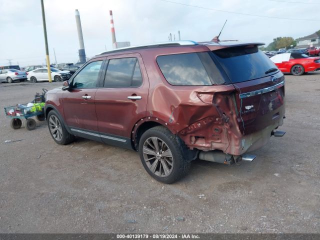1FM5K7F87JGB45613 Ford Explorer Limited