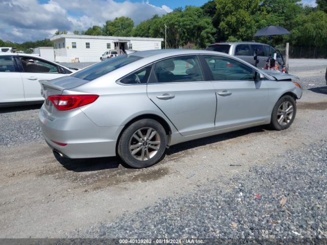 5NPE24AF4GH334233 Hyundai SONATA SE