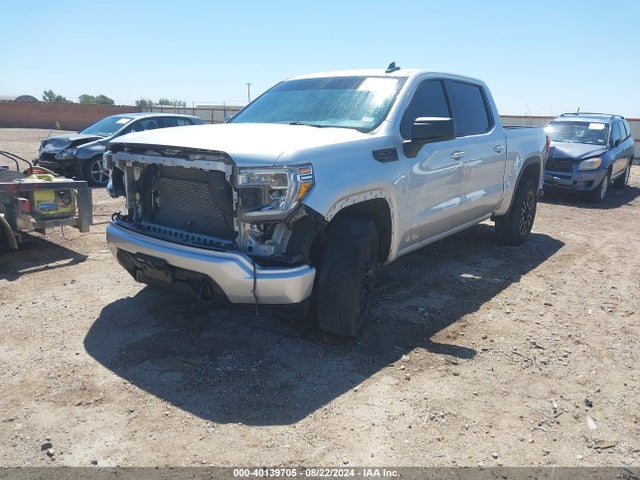 GMC Sierra 1500 4wd  Short Box Elevation 2021 3GTU9CEDXMG267555 Image 2