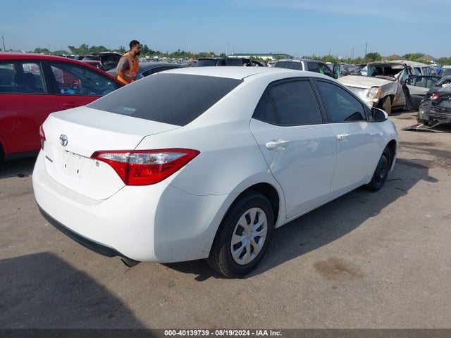 Toyota COROLLA L 2016 2T1BURHE4GC628421 Image 4
