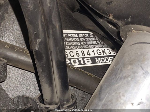 2016 HONDA GL1800 JH2SC6841GK300419 Photo 9