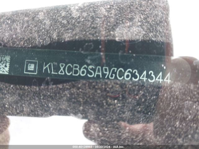 KL8CB6SA9GC634344 Chevrolet Spark Ls Cvt