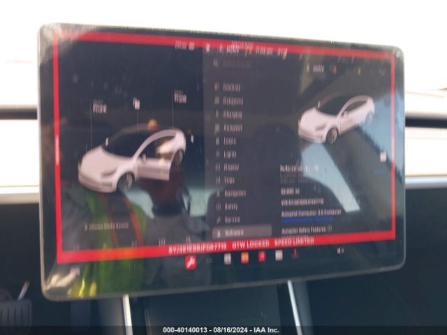 5YJ3E1EB6JF067719 Tesla Model 3 Long Range/performance
