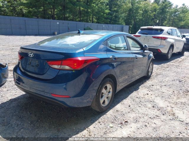 KMHDH4AE2FU298284 Hyundai ELANTRA SE