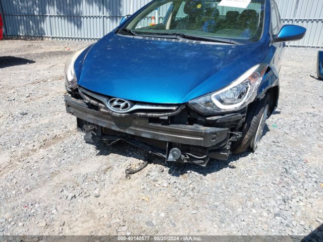 KMHDH4AE2FU298284 Hyundai ELANTRA SE
